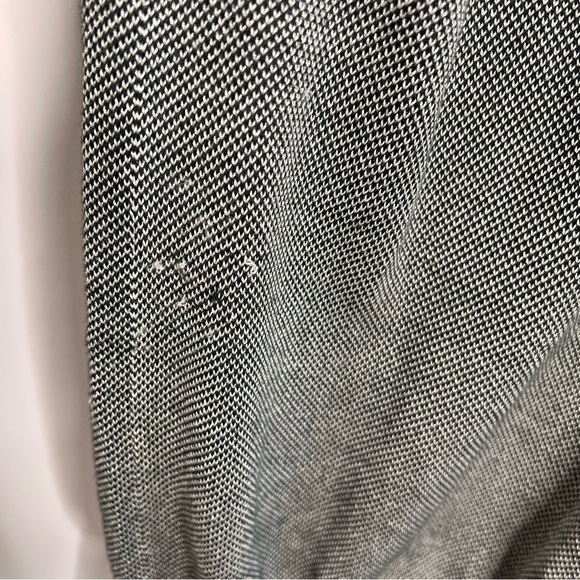 Polo Golf Mens Size Large Silk Cotton Black White Knit Sweater Vest V Neck - Picture 3 of 11